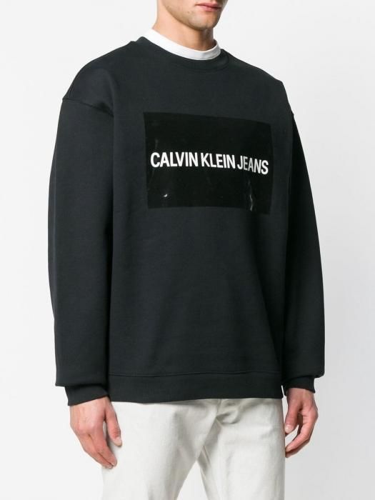 Calvin Klein pánská černá mikina