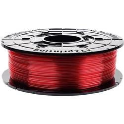 Vlákno pro 3D tiskárny XYZprinting RFPETXEU01G, PETG plast, 1.75 mm, 600 g, červená (transparentní)