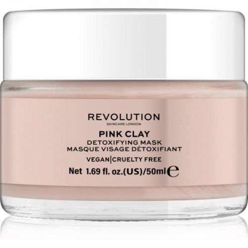Revolution Skincare Pink Clay detoxikační pleťová maska
