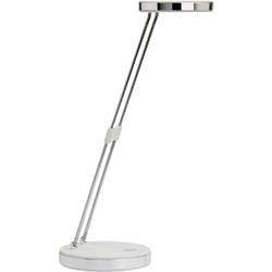 LED lampička na psací stůl Maul uck 8201202, 5 W, denní světlo, bílá
