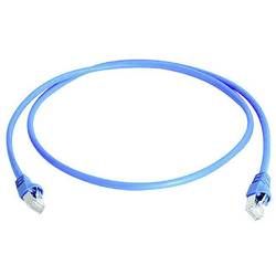 Síťový kabel RJ45 Telegärtner L00004A0057, CAT 6A, S/FTP, 7.5 m, modrá