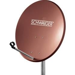 Satelit 60 cm Schwaiger SPI550.2 Reflektivní materiál: ocel cihlově červená