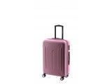 Gladiator BEETLE Skořepinový kufr z ABS 68cm (Pink)