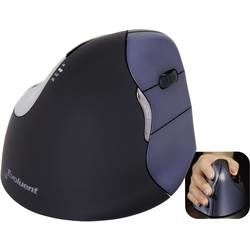 Optická Evoluent Vertical Mouse 4 VM4RW VM4RW, ergonomická, černá, stříbrná