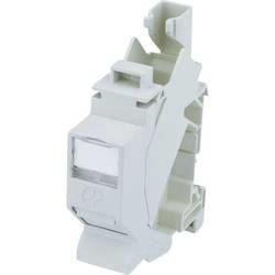 RJ45 konektor Telegärtner - pouzdro spojky RJ45 RJ45 šedá, 1 ks