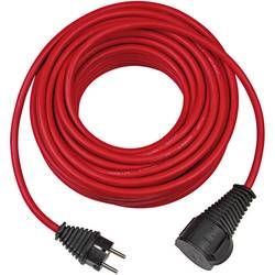 Napájecí prodlužovací kabel venkovní vhodné pro venkovní oblast Brennenstuhl 1167950, IP44, červená, 10 m