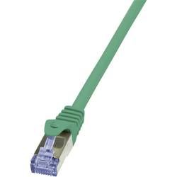 Síťový kabel RJ45 LogiLink CQ3075S, CAT 6A, S/FTP, 5 m, zelená