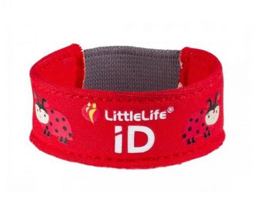 LittleLife identifikační náramek Safety ID Strap ladybird