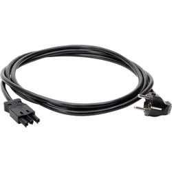 1 ks síťový kabel černá 3 m Kopp 226403049