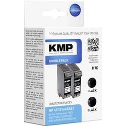 Ink sada 2 ks. náplní do tiskárny KMP H7D 0927,4021, kompatibilní, černá