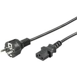 Síťový kabel s IEC zásuvkou Goobay 96037, 5 m, černá