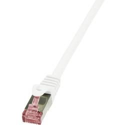 Síťový kabel RJ45 LogiLink CQ2071S, CAT 6, S/FTP, 5 m, bílá