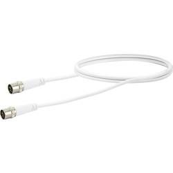 Anténni, SAT kabel Schwaiger KDAK15 532, 10 dB, čtyřžilový stíněný, 1.5 m, bílá