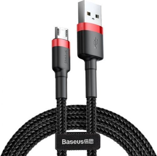 Baseus Cafule Datový Kabel Micro Usb, 1m, Červeno-Černá Camklf-b91