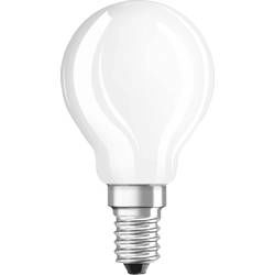 LED žárovka OSRAM 4052899959767 230 V, E14, 4 W = 40 W, teplá bílá, A++ (A++ - E), kapkovitý tvar, vlákno, 1 ks