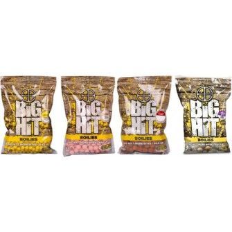 Boilies Crafty Catcher Big Hit 15mm / 1kg Spicy Krill & Garlic/Pikantn