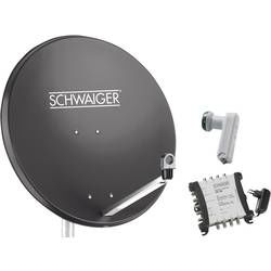 Satelit bez přijímače 8 Schwaiger SPI9961SET6 80 cm