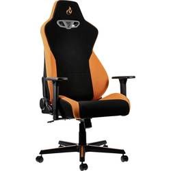 Herní židle Nitro Concepts S300 Horizon Orange, NC-S300-BO, černá, oranžová