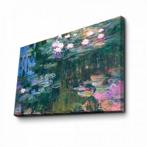 Nástěnná reprodukce na plátně Claude Monet, 70 x 45 cm