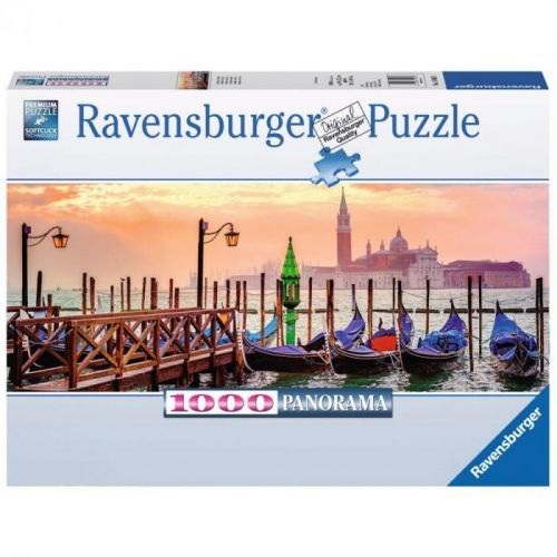 Ravensburger Puzzle Panorama 150823 Gondola v Benátkách 1000 dílků