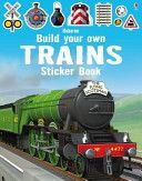 Build Your Own Trains Sticker Book (Tudhope Simon)(Paperback)