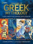 Treasury of Greek Mythology - Classic Stories of Gods, Goddesses, Heroes and Monsters (Napoli Donna Jo)(Pevná vazba)