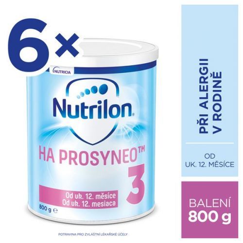 Nutrilon Nutrilon 3 Ha Prosyneo Speciální Mléko Pro Malé Děti 6X800 G, 12+