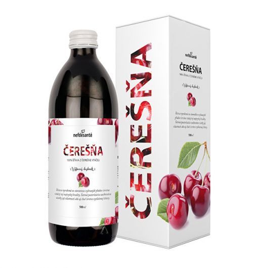 Čerešňa - 100% šťava z plodov čerešne vtáčej 500 ml