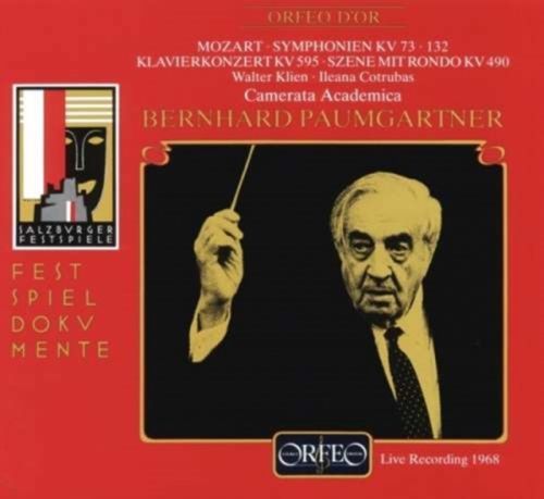Symphonies Kv 73 and 132 (Camerata Academica Di Mozarteums) (CD / Album)