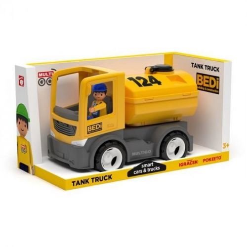 Igráček Multigo Build cisterna s řidičem
