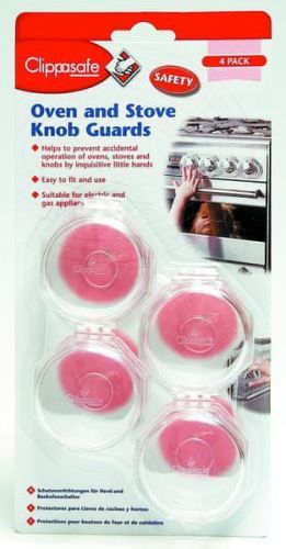 Clippasafe Ochranné Knoflíky Sporák 4ks