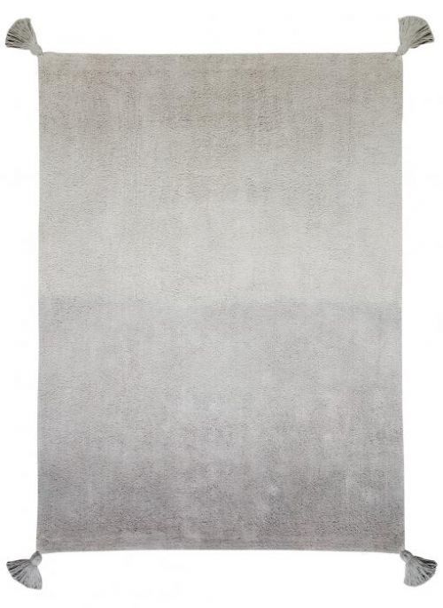 Lorena Canals koberce Ručně tkaný kusový koberec Ombré Dark Grey - Grey - 120x160 cm Šedá