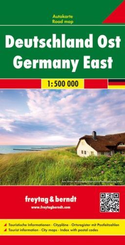 Freytag & Berndt automapa Německo východ 1:500000
