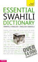 Essential Swahili Dictionary: Teach Yourself - Swahili-English English-Swahili (Perrott D.V.)(Paperback)