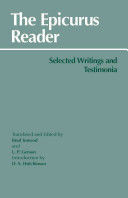 Epicurus Reader - Selected Writings and Testimonia (Epicurus)(Paperback)