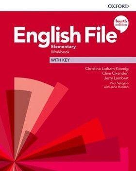 English File Fourth Edition Elementary Workbook with Answer Key