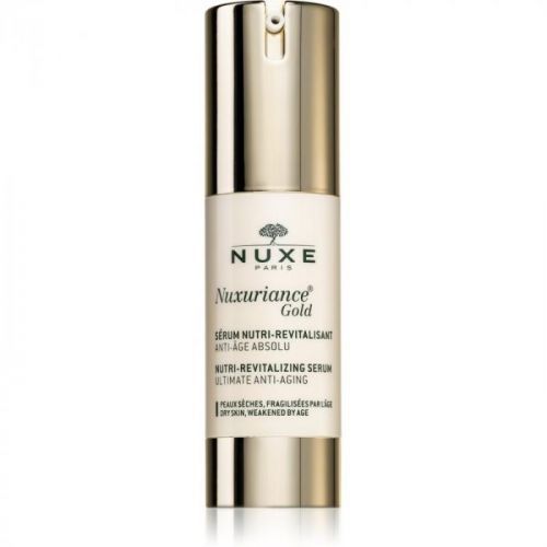 Nuxe Nuxuriance Gold revitalizační pleťové sérum s vyživujícím účinkem