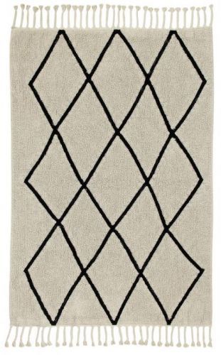 Lorena Canals koberce Ručně tkaný kusový koberec Bereber Beige - 140x200 cm Béžová