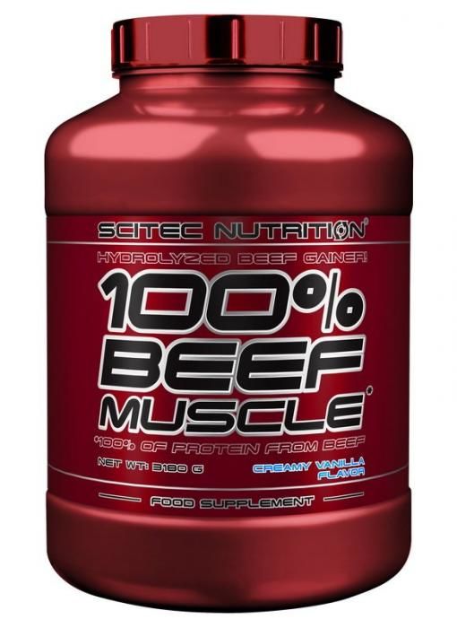 100% BEEF Muscle - Scitec 3180 g Čokoláda