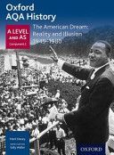 Oxford AQA History for A Level: The American Dream: Reality and Illusion 1945-1980 (Stacey Mark)(Paperback)