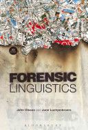 Forensic Linguistics (Olsson John)(Paperback)