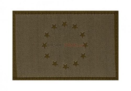 Nášivka Claw Gear vlajka EU - olivová