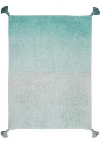 Lorena Canals koberce Ručně tkaný kusový koberec Ombré Emerald - 120x160 cm Šedá