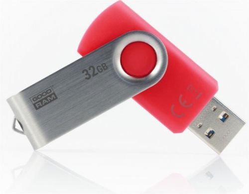 GOODRAM memory USB UTS3 32GB USB 3.0 Červená, UTS3-0320R0R11