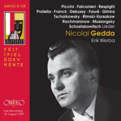 Nicolai Gedda: Piccini/Falconieri/Respighi/Pratella/Franck/... (CD / Album)