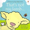 That's Not My Lamb... (Watt Fiona)(Board book)
