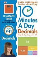 10 Minutes a Day Decimals (Vorderman Carol)(Paperback)