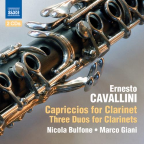 Ernesto Cavallini: Capriccios for Clarinet/... (CD / Album)