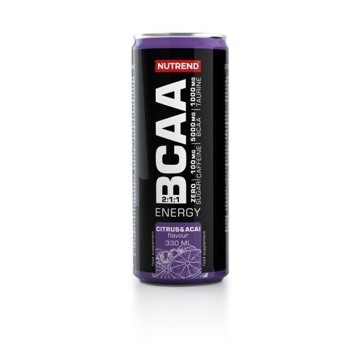 Nutrend BCAA energetický nápoj citrus/acai 330ml