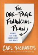 One-Page Financial Plan - A Simple Way to be Smart About Your Money (Richards Carl Jr.)(Paperback)
